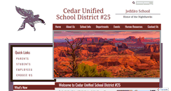 Desktop Screenshot of cedarusd.org